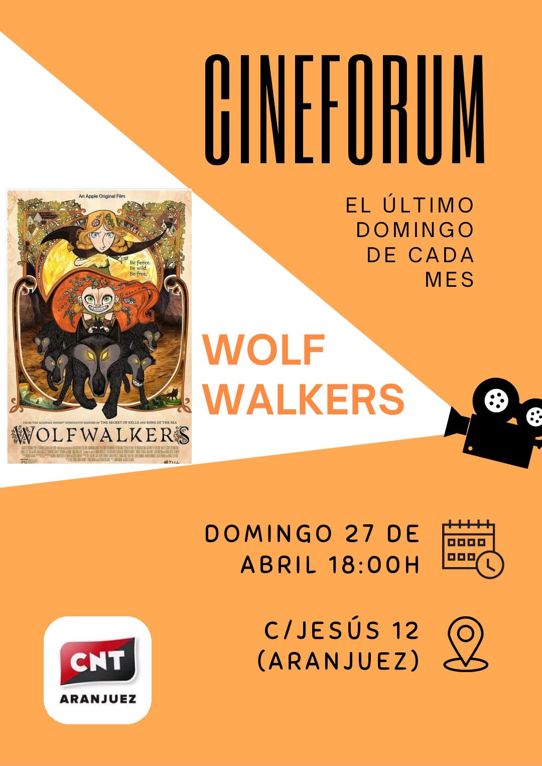 Wolf Walkers película de animación para todos los públicos